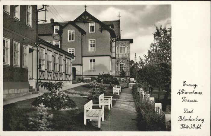 Bad Blankenburg Allianzhaus Terrasse