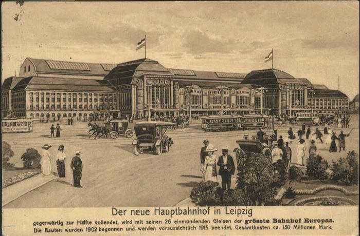 Leipzig Hauptbahnhof Strassenbahn
