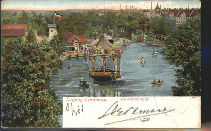 Lindenau Leipzig Charlottenhof Schwarz-Weiss-Rot