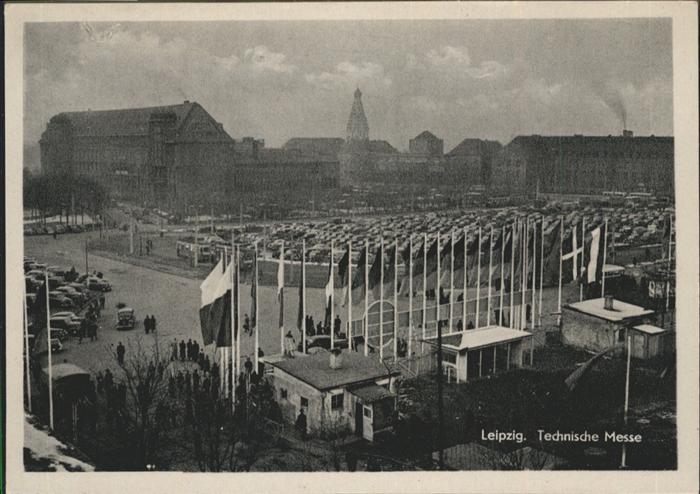 LEIPZIG Sachsen Technische Messe Fahnen