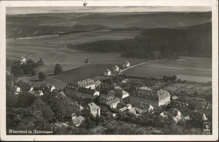 Ebersdorf Thueringen Fliegeraufnahme