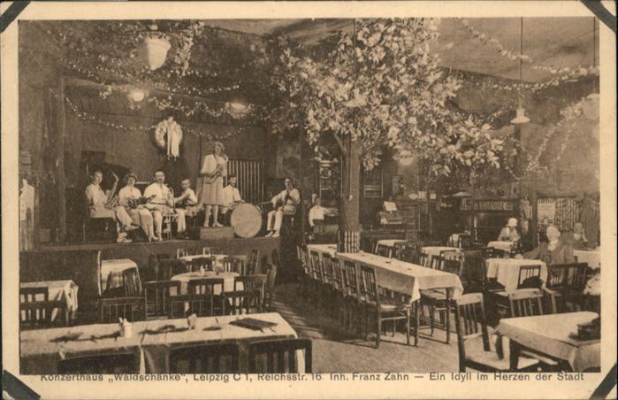 LEIPZIG Sachsen Konzerthaus Waldschaenke Saiteninstrumente