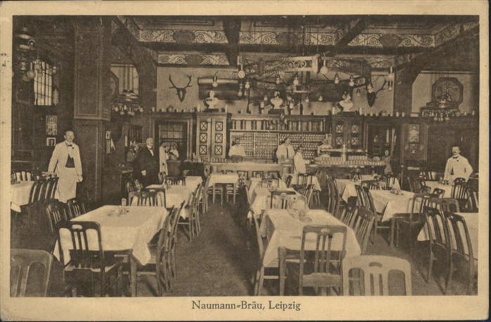 Leipzig Naumann Bräu Kellner