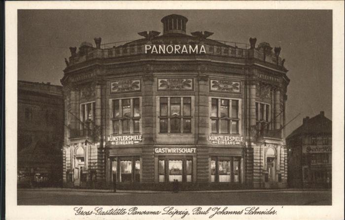 Leipzig Gross Gaststätte Panorama