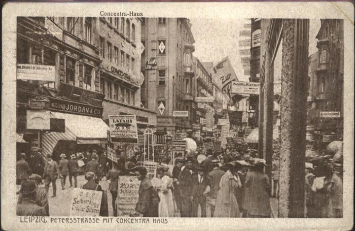 LEIPZIG Sachsen Petersstrasse Concentrahaus
