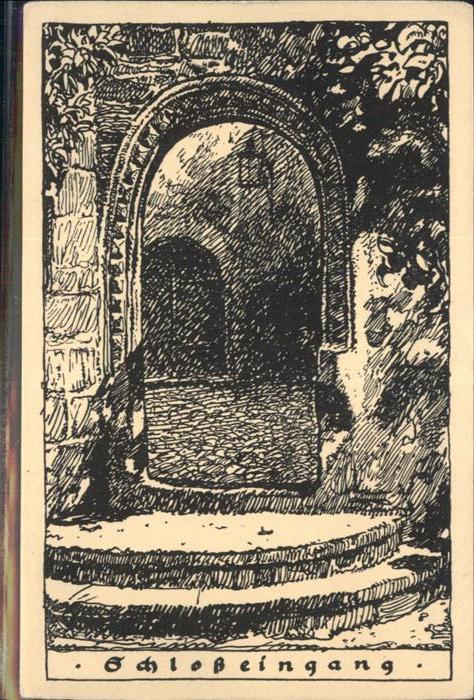 Lobeda Jugendburg Schlosseingang