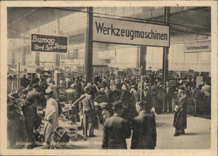 LEIPZIG Sachsen Messe Werkzeugmaschinen halle