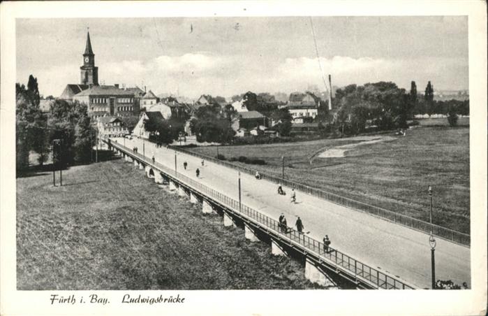 Fuerth Bayern Ludwigsbrücke