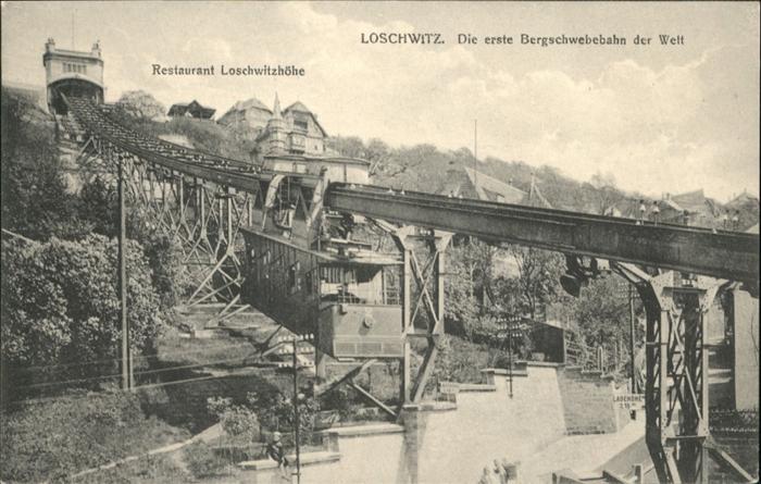 Loschwitz Bergschwebebahn Restaurant Loschwitzhöh