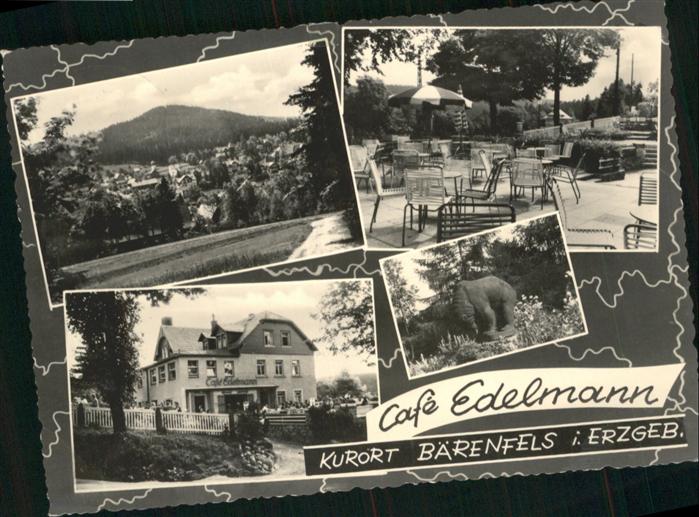 Baerenfels Erzgebirge Cafe Edelmann