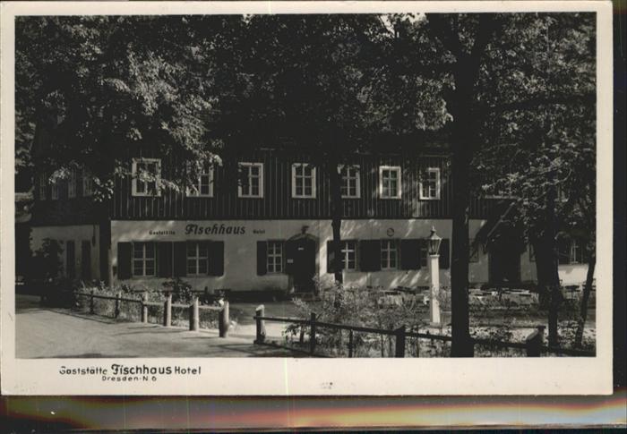 DRESDEN Elbe Gaststaette Fischhaus