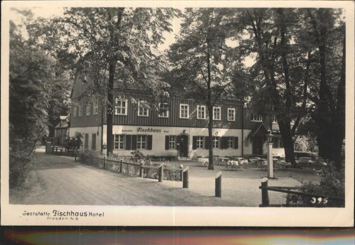 DRESDEN Elbe Gaststaette Fischhaus