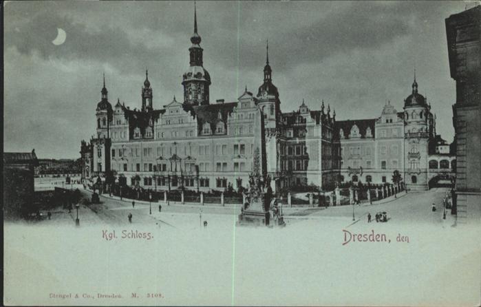 DRESDEN Elbe Schloss