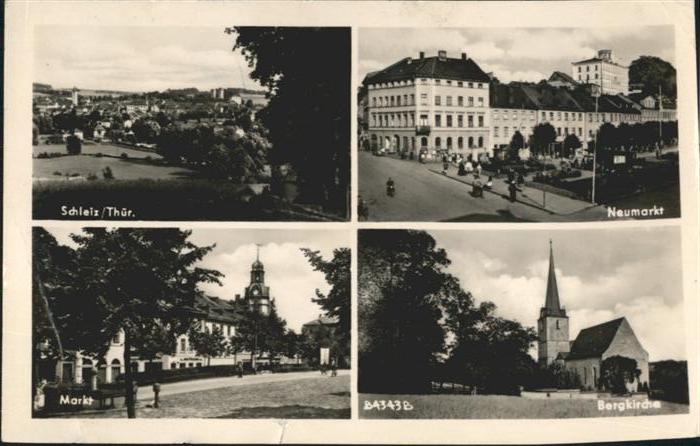 Schleiz Neumarkt Bergkirche