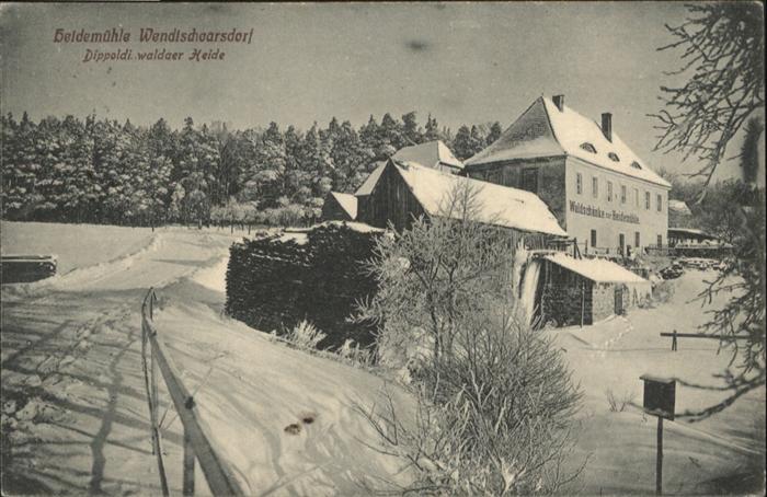 Wendischcarsdorf Heidemühle Waldschänke