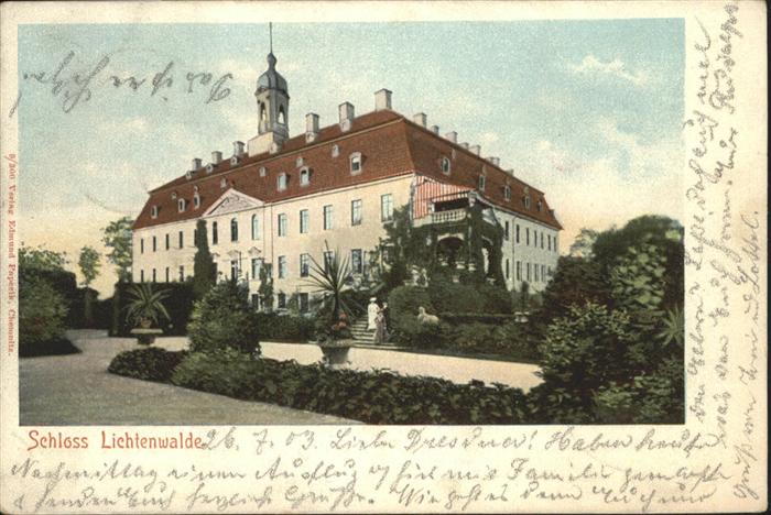Lichtenwalde Sachsen Schloss