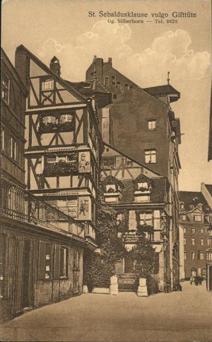 Nuernberg [Verlag] St Sebaldusklause Gifthütte