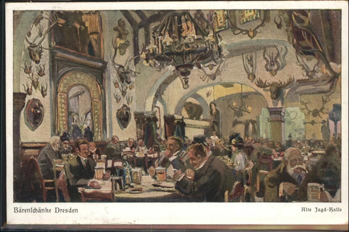 DRESDEN Elbe Baerenschaenke Jagdkeller