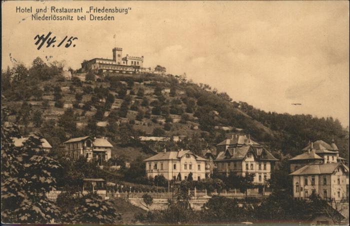 Niederloessnitz Hotel Restaurant Friedensburg