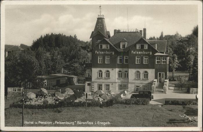 Baerenfels Erzgebirge Hotel Pension Felsenburg