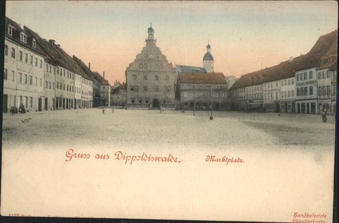 Dippoldiswalde Osterzgebirge Marktplatz