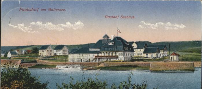 Paulsdorf Dippoldiswalde Gasthof Seeblick