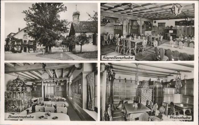 Kressbronn Bodensee Weinkellerei Kapellenstube