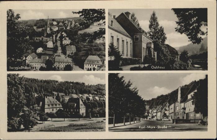 Bad Gottleuba-Berggiesshuebel Karl Marx Strasse