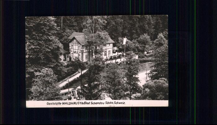 Bad Schandau Gaststätte Waldhäusl