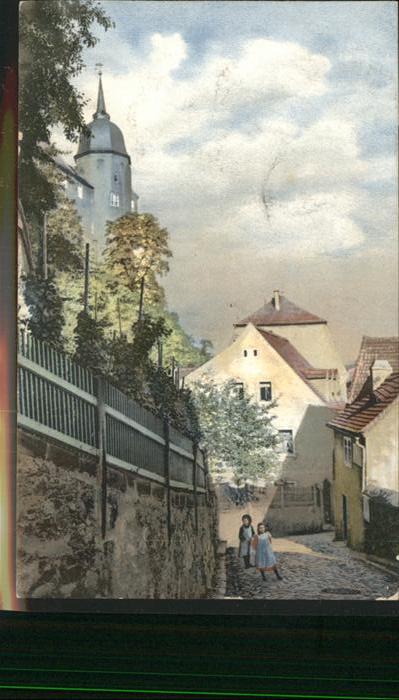 Meissen Elbe Sachsen Schlossberg Bischofsturm