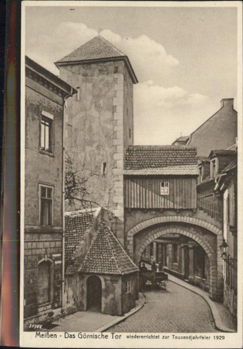 Meissen Elbe Sachsen Görnische Tor