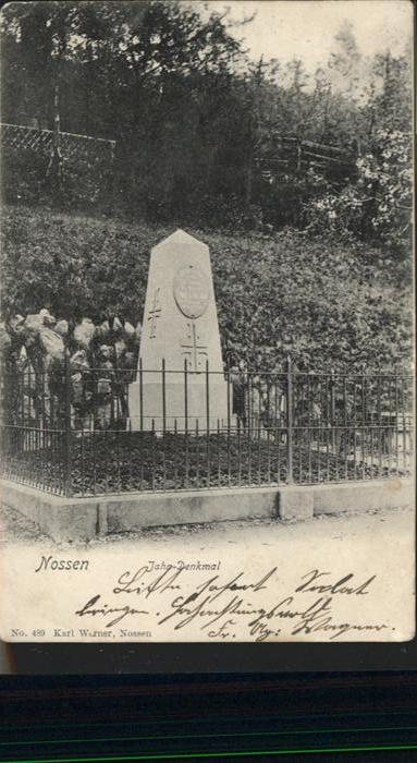Nossen Jahn Denkmal