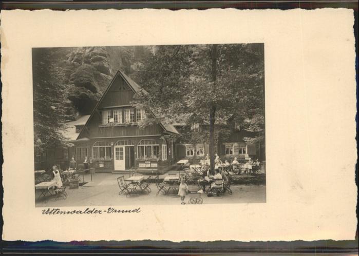 Wehlen Sachsen Uttenwalder Grund