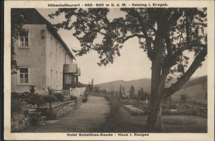 Geising Erzgebirge Hotel Schellhas Baude