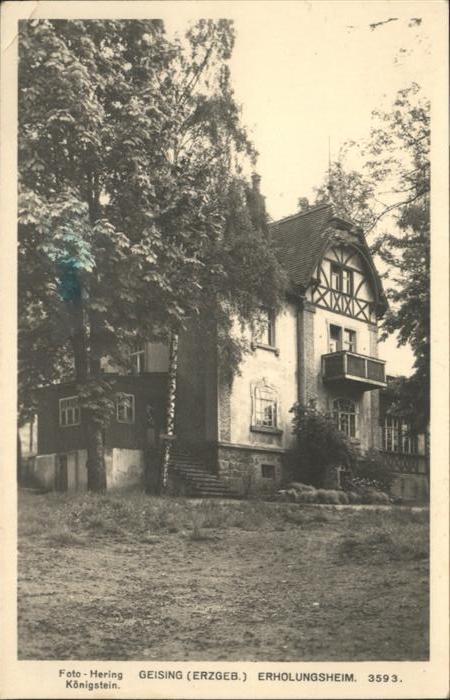 Geising Erzgebirge Erholungsheim