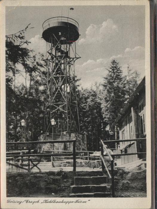 Geising Erzgebirge Kohlhaukuppe Turm