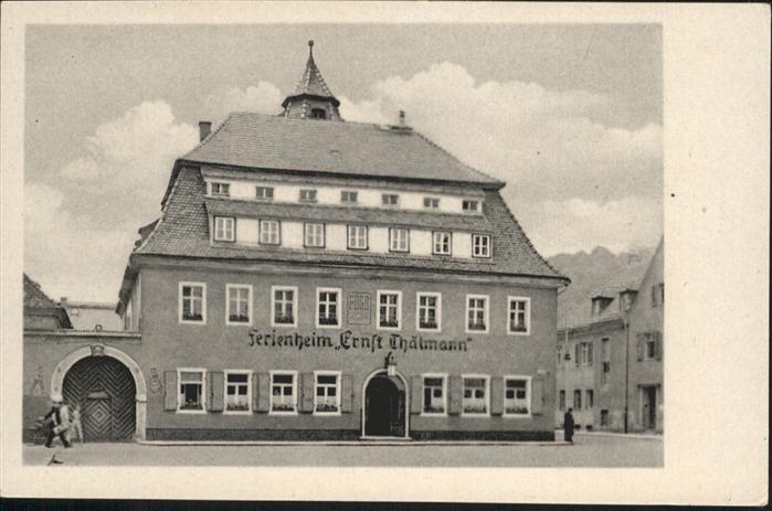 Bad Schandau Ferienheim Ernst Thälmann