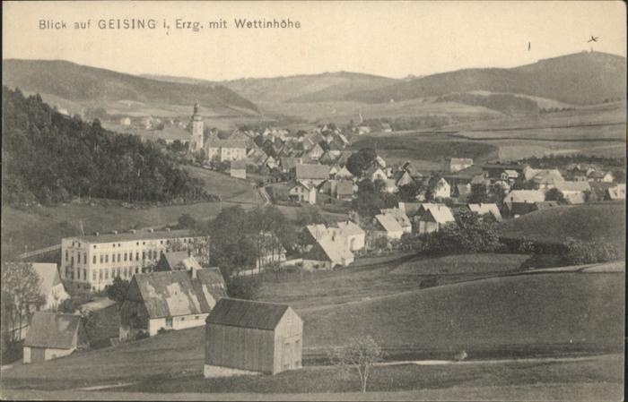 Geising Erzgebirge Wettinhöhe