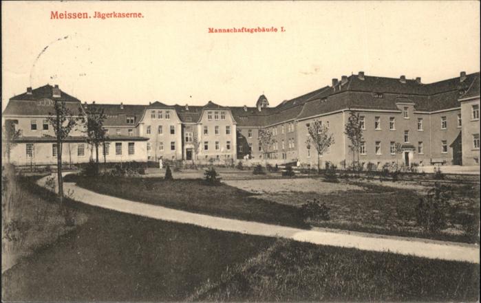 Meissen Elbe Sachsen Jägerkaserne