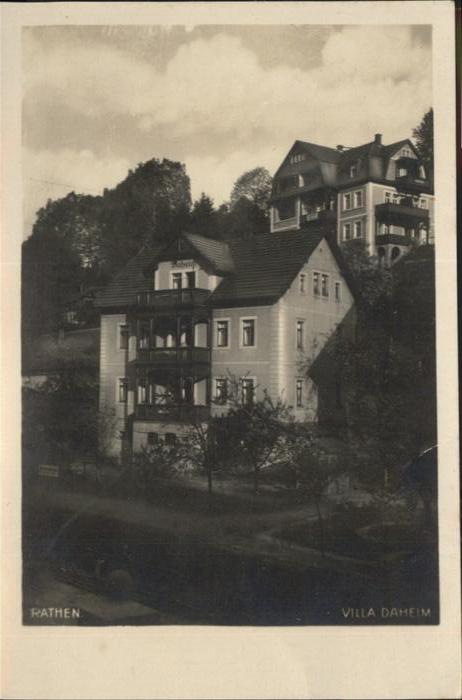 Rathen Saechsische Schweiz Villa Daheim