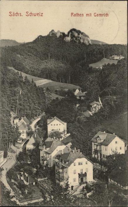 Rathen Saechsische Schweiz Gamrich