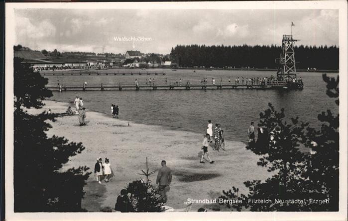 Neustaedtel Sachsen Strandbad Bergsee