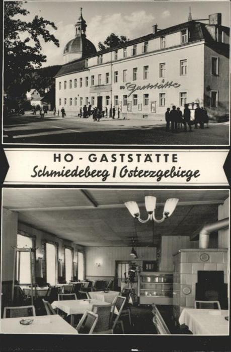 Schmiedeberg  Dippoldiswalde Gaststätte