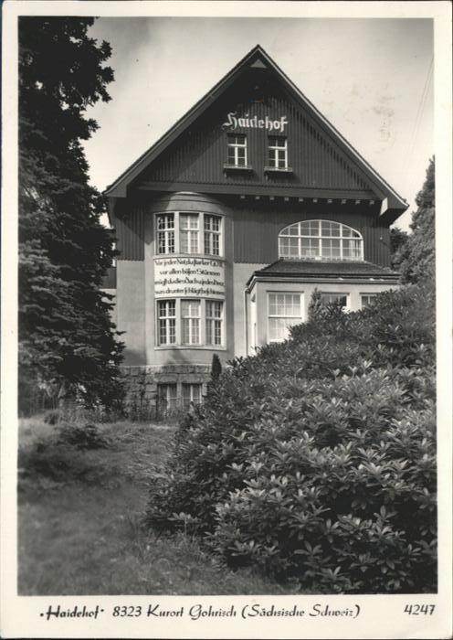 Gohrisch Haidenhof