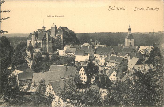Hohnstein Schloss Hohnstein
