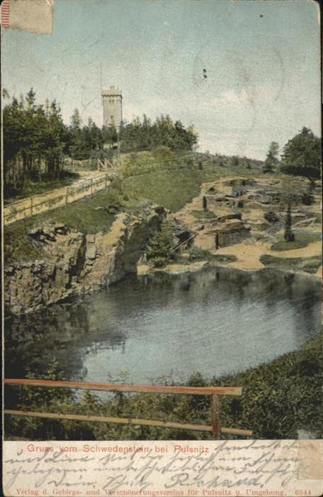 Pulsnitz Sachsen Schwedenstein