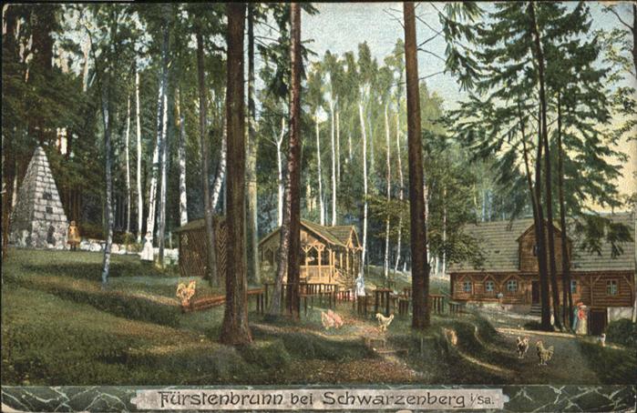 Schwarzenberg Erzgebirge Denkmal Fürstenbrunn