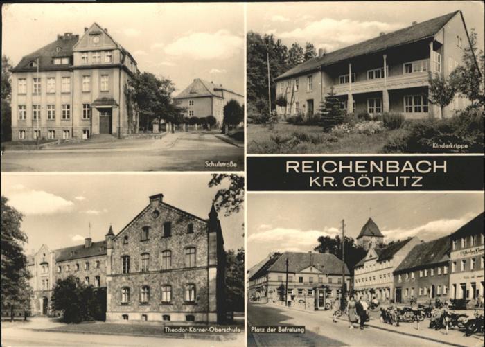 Reichenbach Oberlausitz Schulstraße Kindergrippe Theodor-Körner