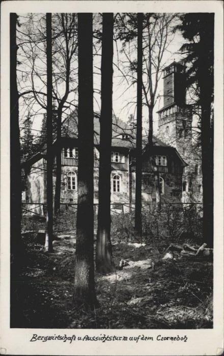 Cunewalde Bergwirtschaft Aussichtsturm Czorneboh