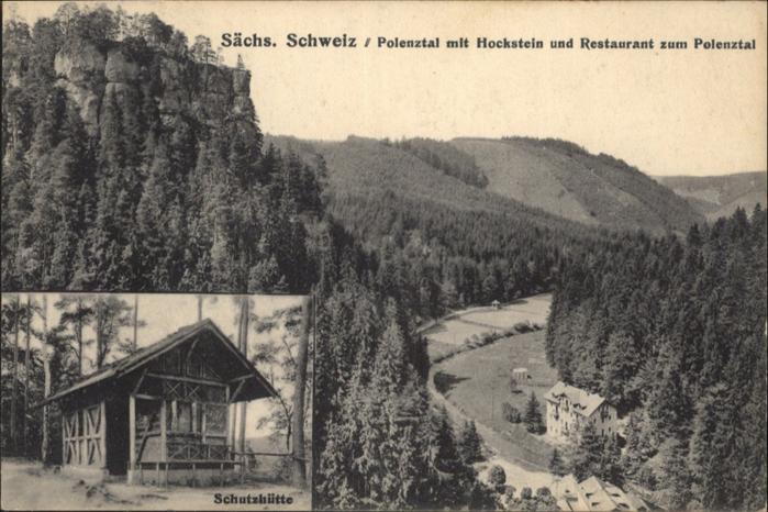 Bad Schandau Polenztal Hockstein Restaurant Schutzhü